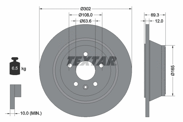 Brake Disc (92168400)