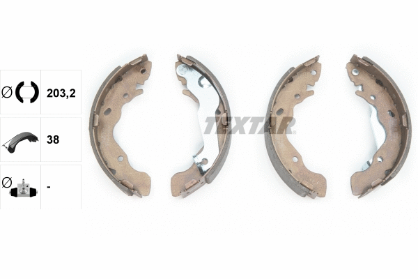 Brake Shoe Set (91059500)