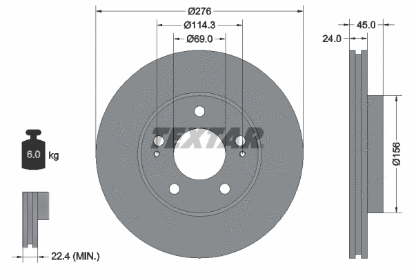 Brake Disc (92110700)