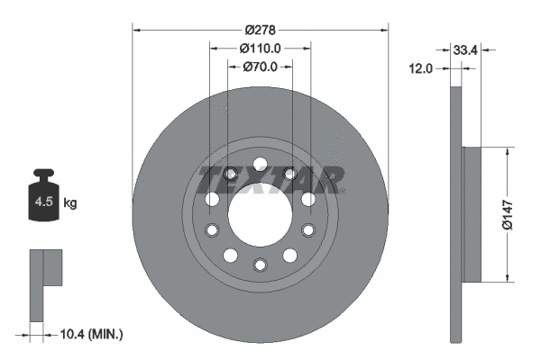 Brake Disc (92326503)