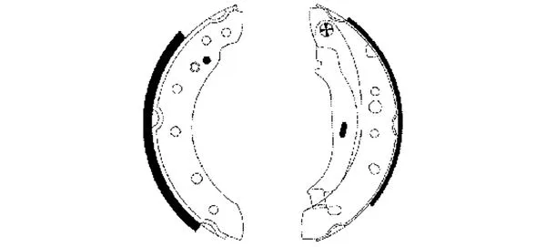 Brake Shoe Set (83061800)
