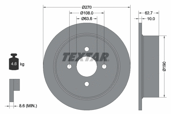 Brake Disc (92064400)
