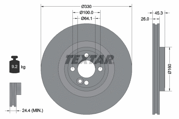 Brake Disc (92275403)