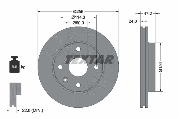 Brake Disc (92133500)