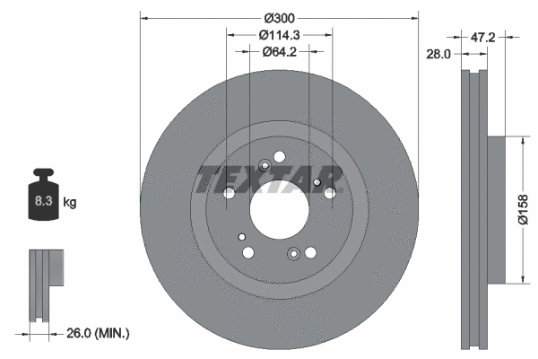 Brake Disc (92284603)