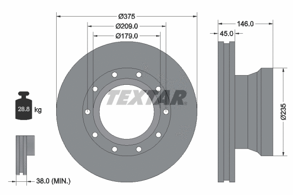 Brake Disc (93142800)