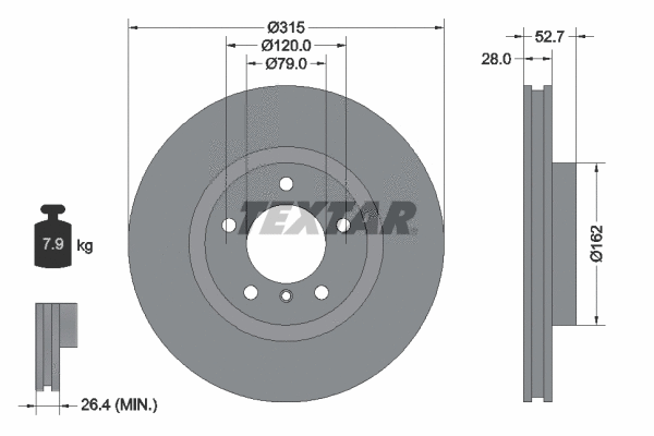 Brake Disc (92071200)
