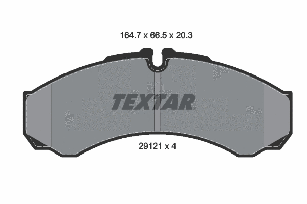 Brake Pad Set, disc brake (2912112)