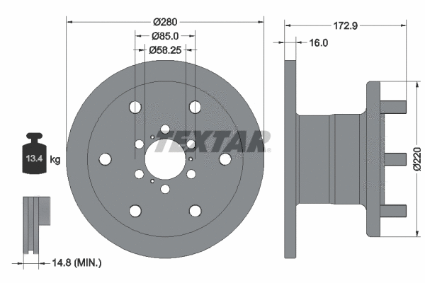 Brake Disc (93042801)