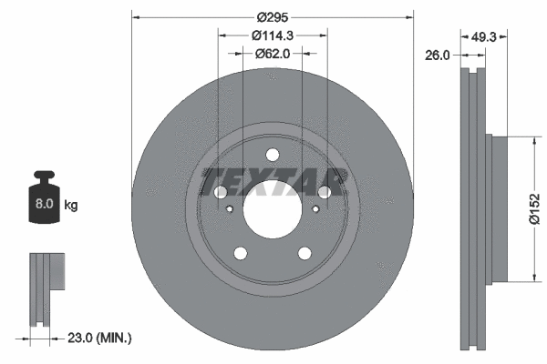 Brake Disc (92163900)