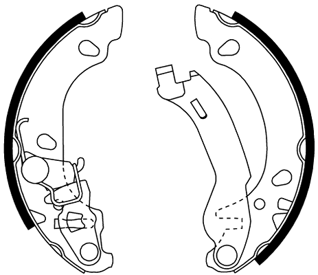 Brake Shoe Set (91061000)