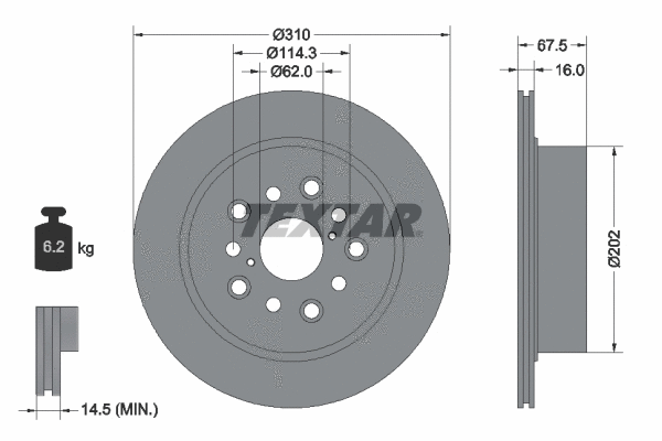 Brake Disc (92185703)