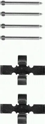 Accessory Kit, disc brake pad (82019300)