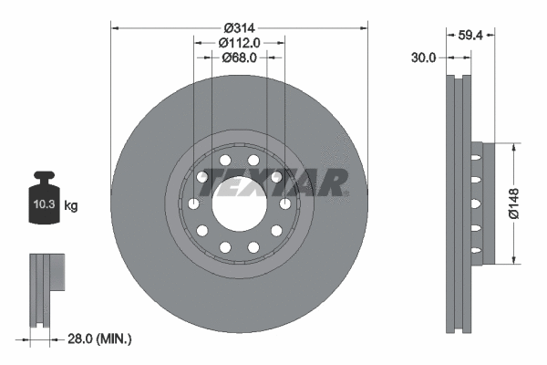 Brake Disc (92073200)