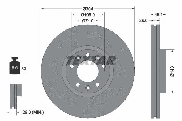 Brake Disc (92232305)