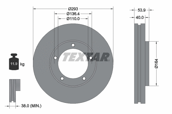 Brake Disc (92281703)
