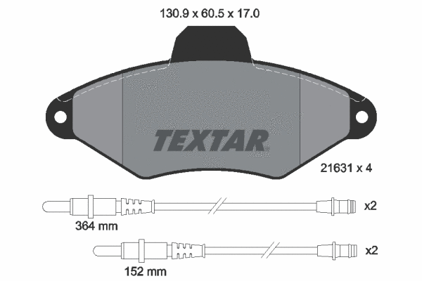 Brake Kit, disc brake (89003300)