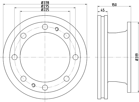Brake Disc (93127900)