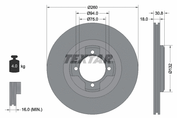 Brake Disc (92095600)