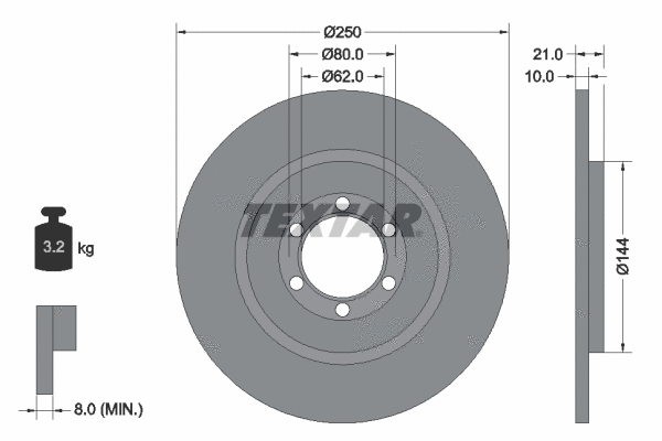 Brake Disc (92033700)