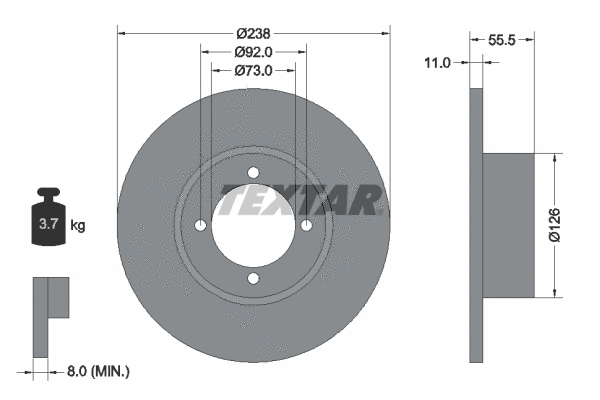 Brake Disc (92005400)