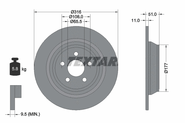 Brake Disc (92291903)