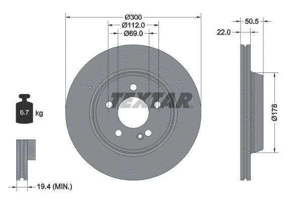 Brake Disc (92338705)