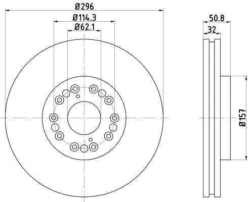 Brake Disc (92109100)