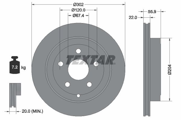 Brake Disc (92258603)