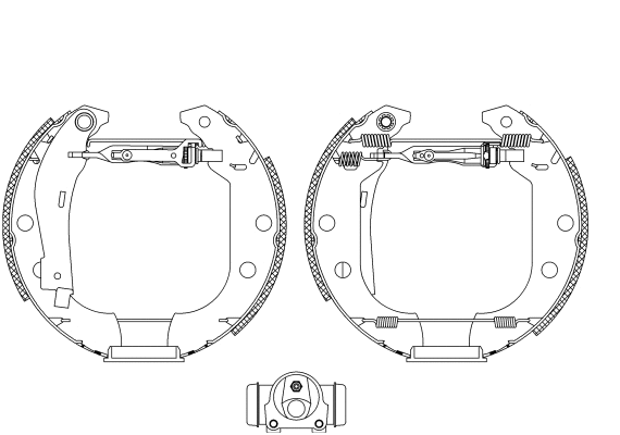 Brake Shoe Set (84056600)