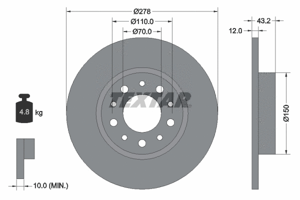 Brake Disc (92145203)