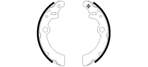 Brake Shoe Set (91058500)
