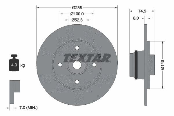 Brake Disc (92154000)