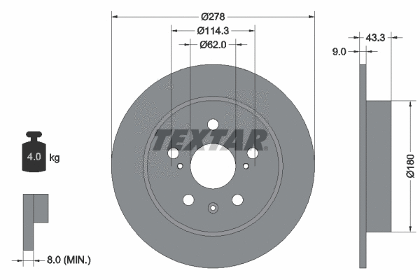 Brake Disc (92225303)