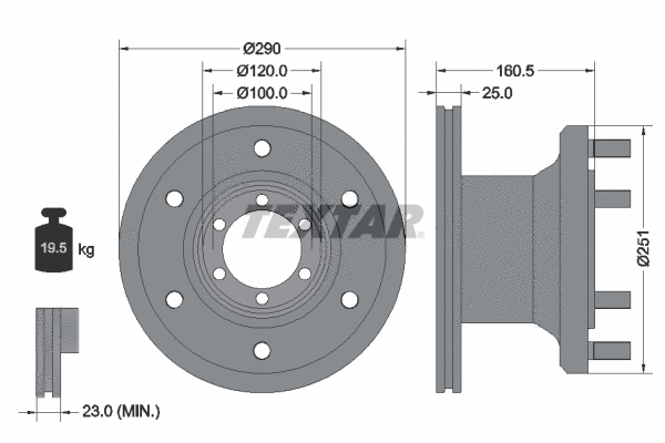 Brake Disc (93084500)