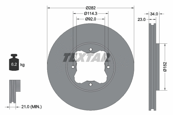 Brake Disc (92081600)