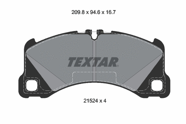 Brake Pad Set, disc brake (2152401)