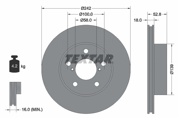 Brake Disc (92081800)