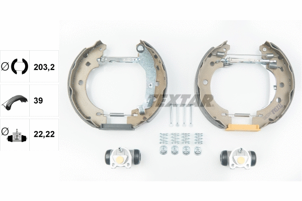 Brake Shoe Set (84052800)