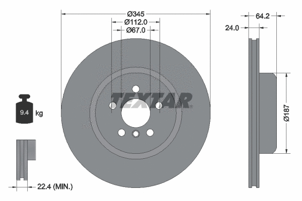 Brake Disc (92310605)