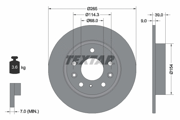 Brake Disc (92324703)