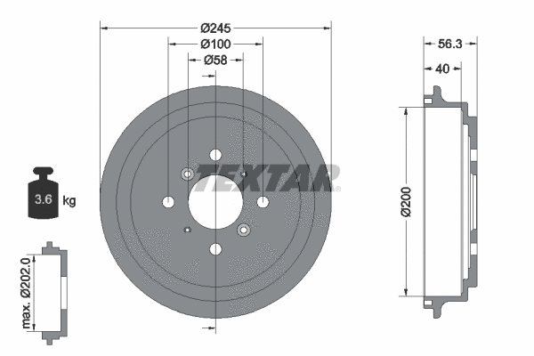 Brake Drum (94026300)