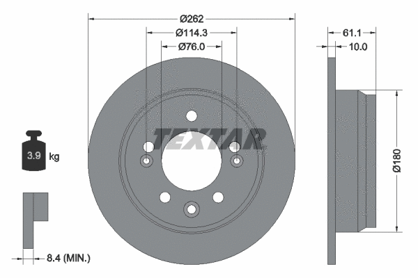 Brake Disc (92161703)