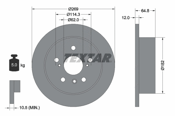 Brake Disc (92139800)