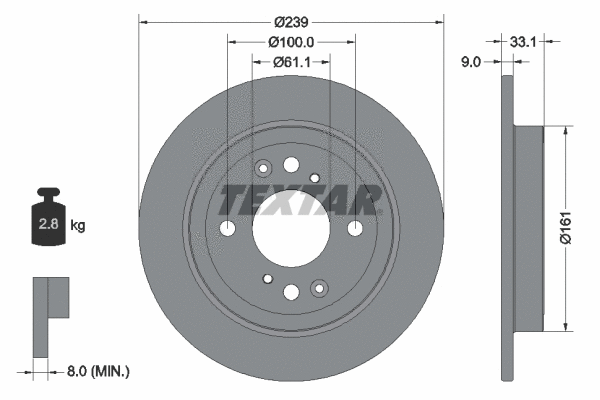 Brake Disc (92304403)