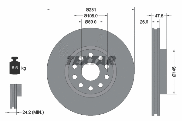 Brake Disc (92093900)