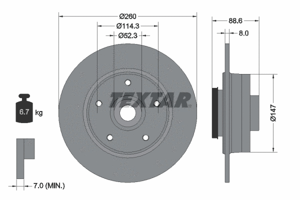 Brake Disc (92291003)