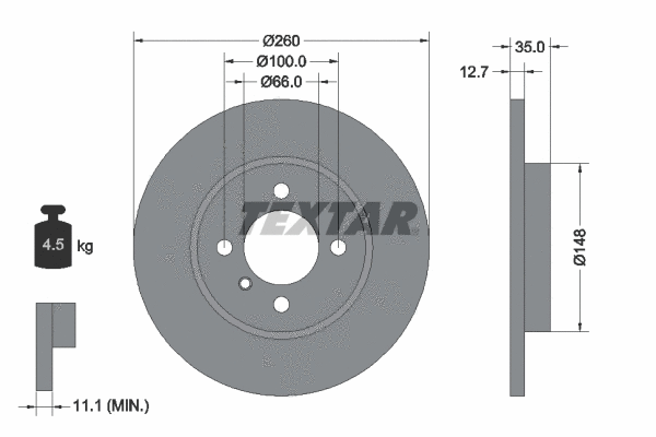 Brake Disc (92026400)