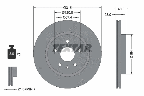 Brake Disc (92187303)