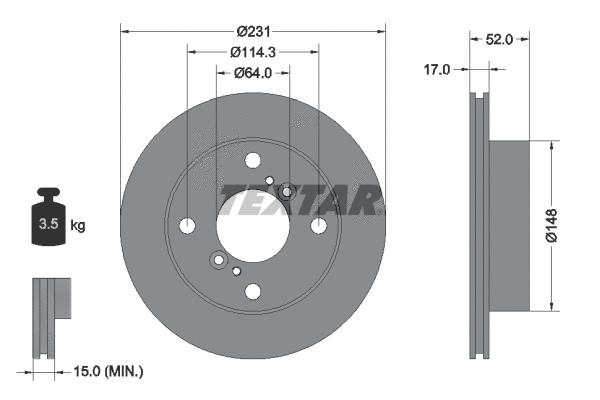 Brake Disc (92065900)